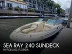 Sea Ray 240 Sundeck Deck Boats 2005
