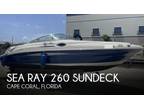 2007 Sea Ray 260 Sundeck Boat for Sale
