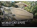 2009 World Cat 270TE Boat for Sale
