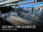 2001 Sea Ray 240 Sun Deck Boat for Sale