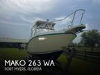 1995 Mako 263 WA Boat for Sale