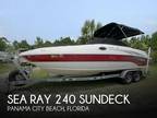 2003 Sea Ray 240 Sundeck Boat for Sale