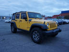 2015 Jeep Wrangler Unlimited Yellow, 65K miles