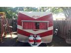 Vintage Canned Ham travel trailer 1957 Cardinal