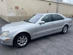 2001 Mercedes-Benz S-Class S 500 Sedan 4D