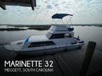 1988 Marinette 32 Sedan Fly Bridge Boat for Sale