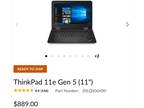 BRAND NEW Lenovo ThinkPad 11e Gen 5