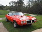 1969 Pontiac Firebird Carousel RWD Red 400 Convertible