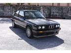 1991 BMW 3-Series Black Coupe