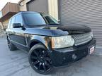 2006 Land Rover Range Rover Supercharged Black,