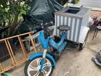 Moped Ice Cream Cart (Local P/up Only) Price Reduced!!!