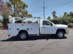 2009 Chevrolet Silverado 3500HD CC UTILITY WORK TRUCK W/CRANE!