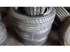 215/60r17 Uniroyal Tiger Paw Set of Used Tires