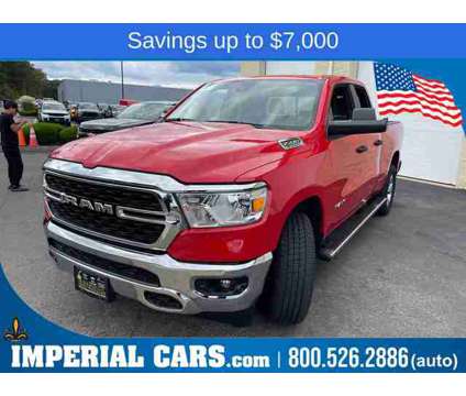 2023 Ram 1500 Big Horn is a Red 2023 RAM 1500 Model Big Horn Car for Sale in Mendon MA