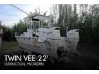 22 foot Twin Vee Awesome Cat