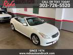 2009 INFINITI G37 Convertible Hard top only 60K new brakes & rotors all around!