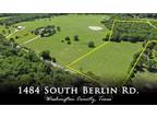 1484 S BERLIN RD, Brenham, TX 77833 Land For Sale MLS# 71454062