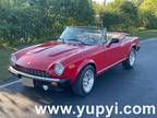 1979 Fiat 124 Spider Manual Convertible 2.1L