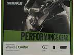 Shure PG4 Wireless Receiver, PG1 Bodypack Transmitter/Antenna, ¼” cable
