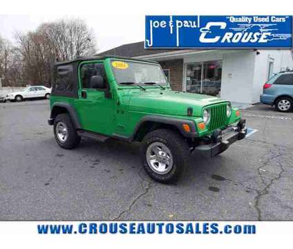 Used 2004 JEEP Wrangler For Sale is a Green 2004 Jeep Wrangler Car for Sale in Columbia PA