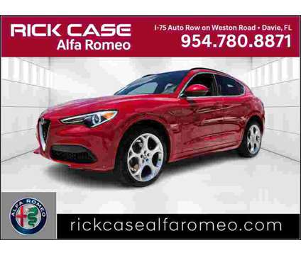 2023 Alfa Romeo Stelvio is a Red 2023 Alfa Romeo Stelvio SUV in Fort Lauderdale FL