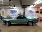 1969 Ford Mustang Mach 1 Silver Jade Fastback Manual