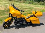 2013 Harley Davidson Touring Street Glide FLHX Yellow Pearl