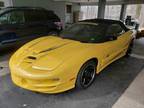 2002 Pontiac Trans Am Yellow Automatic