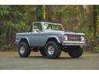 1970 Ford Bronco 4X4 Sport 302 V8 Silver