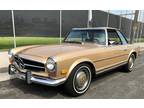 1971 Mercedes-Benz 280SL Gold 2.8 Six Cylinder