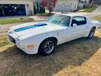 1970 Pontiac Trans Am White Automatic