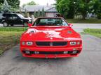 1991 Maserati Shamal 3.2 Litre V8 Red Manual