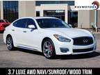 2019 Infiniti Q70 White, 46K miles