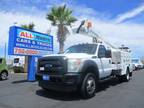 2012 Ford Super Duty F-550 XL DRW 2WD Reg Cab Bucket Truck, Boom Truck