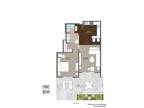 Katsura Apartments - One Bedroom Floor Plan D with Super Deck
