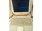 Vintage Apple IBook Tangerine Clamshell OSX