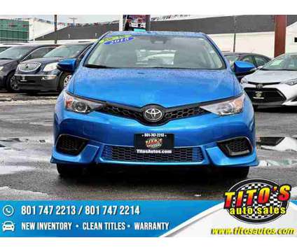 2018 Toyota Corolla iM for sale is a Blue 2018 Toyota Corolla iM Car for Sale in Murray UT