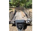 Top Tube Tiger 83 Inch Wide 16 Foot Utility and Dual Gate & Ramp Atv Trailer