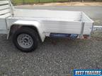 2024 aluma 548 ES side rack set New cargo 54 x 8 aluminum utility trailer