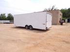 8.5 x 24 24ft Enclosed Cargo Racing ATV/UTV Motorcycle Show Car Hauler Trailer