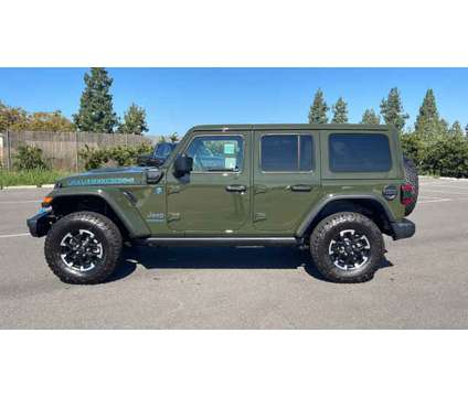 2024 Jeep Wrangler 4xe Rubicon X is a Green 2024 Jeep Wrangler Car for Sale in Cerritos CA