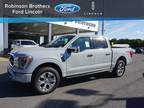 2023 Ford F-150 White, 70 miles