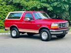 1994 Ford Bronco Eddie Bauer 92k Miles 5.8l V8 West Coast Truck Clean Carfax -