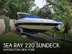 2002 Sea Ray 220 Sundeck Boat for Sale