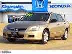 2007 Honda Accord Value Package