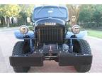 1949 Dodge Power Wagon Four-Door Jet Black Cab