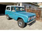 1969 Ford Bronco Clearwater Aqua