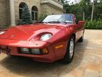 1982 Porsche 928 Automatic Red