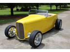 1930 Ford Highboy Roadster 6-Speed Manual Yellow Exterior