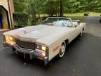 1976 Cadillac Eldorado Convertible White